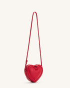 Arlene Heart Shaped Bag - Magenta