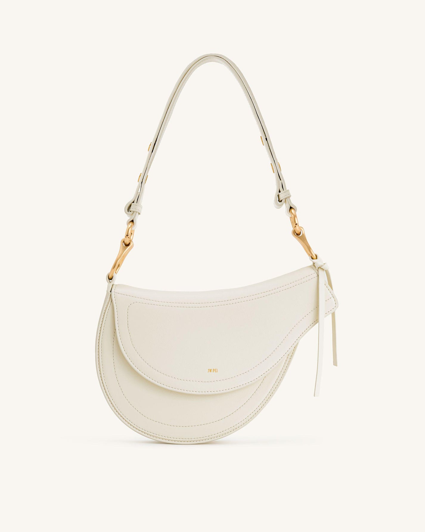 Ashlie Crossbody Bag - White - JW PEI