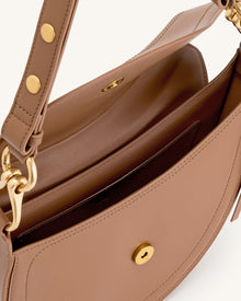 Ashlie Crossbody Bag - Brown