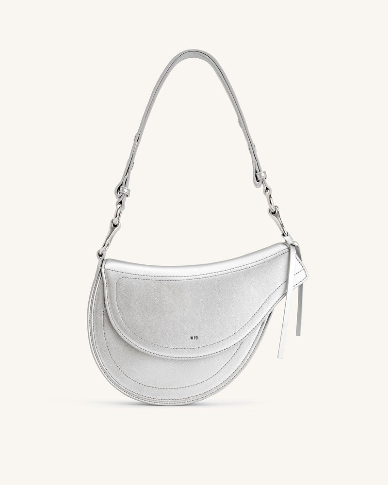 Ashlie Crossbody Bag - Silver