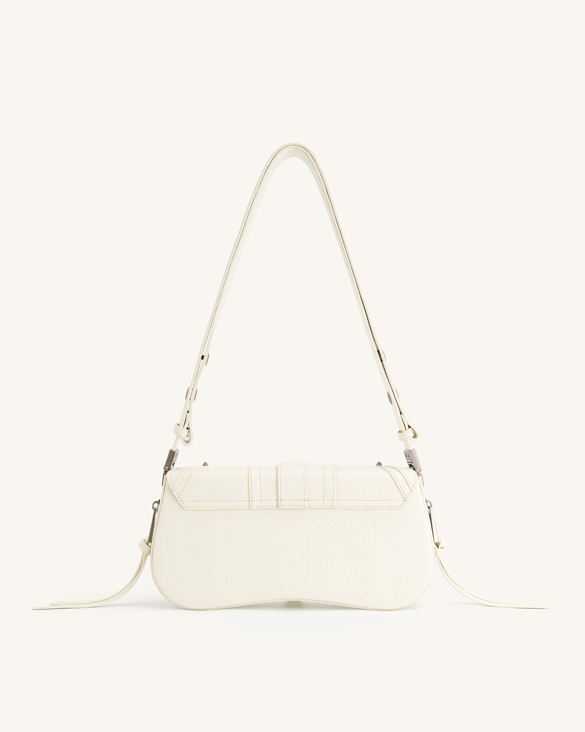 JW Pei Joy Faux Leather Shoulder Bag in White