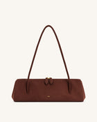 Nova Baguette Style Shoulder Bag - Brown