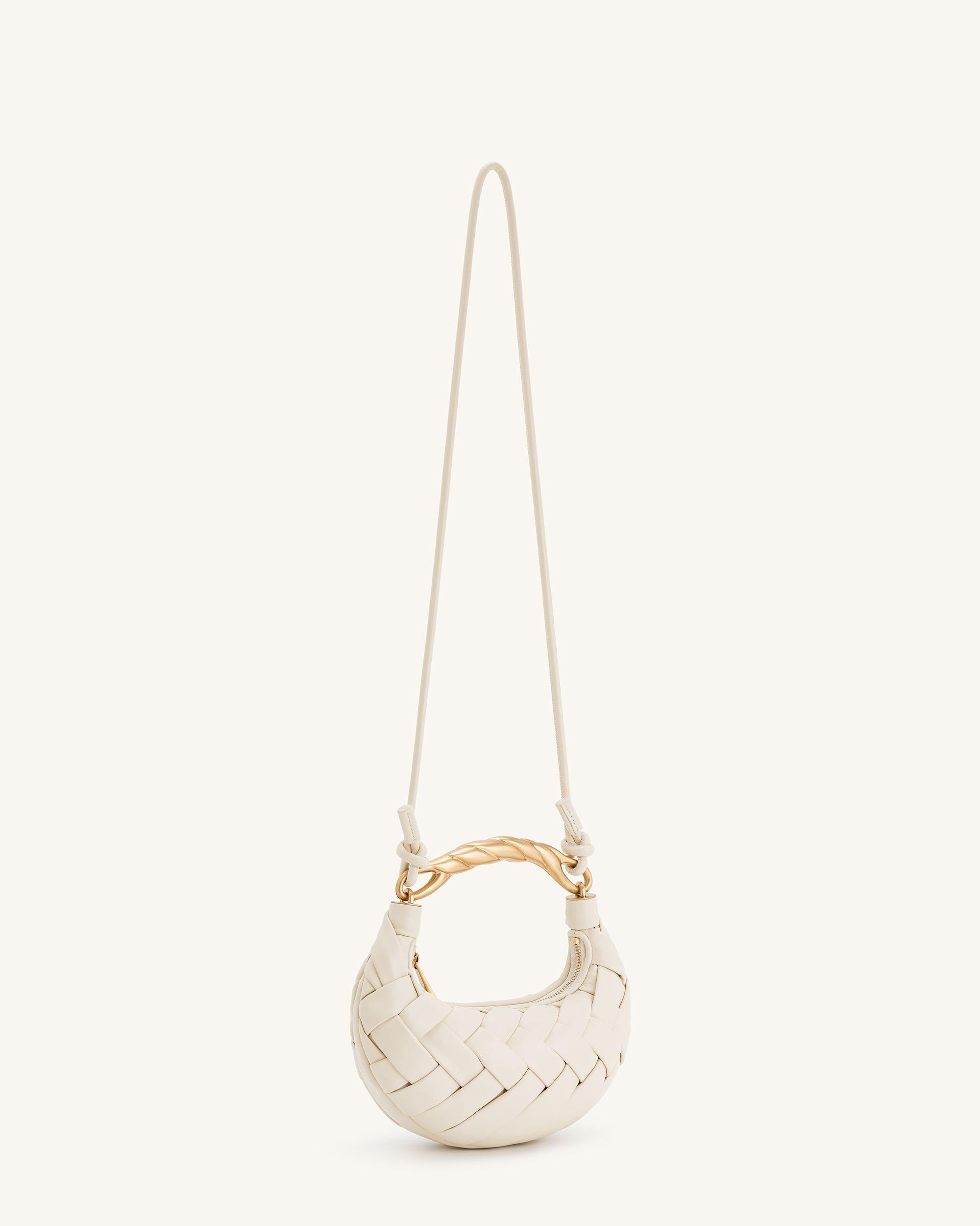 Orla Weave Handbag White JW PEI