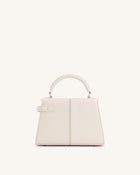 Elise Top Handle Bag - White