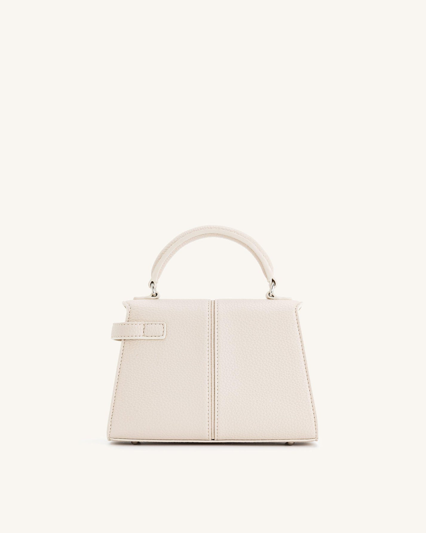 Elise Top Handle Bag - White - JW PEI