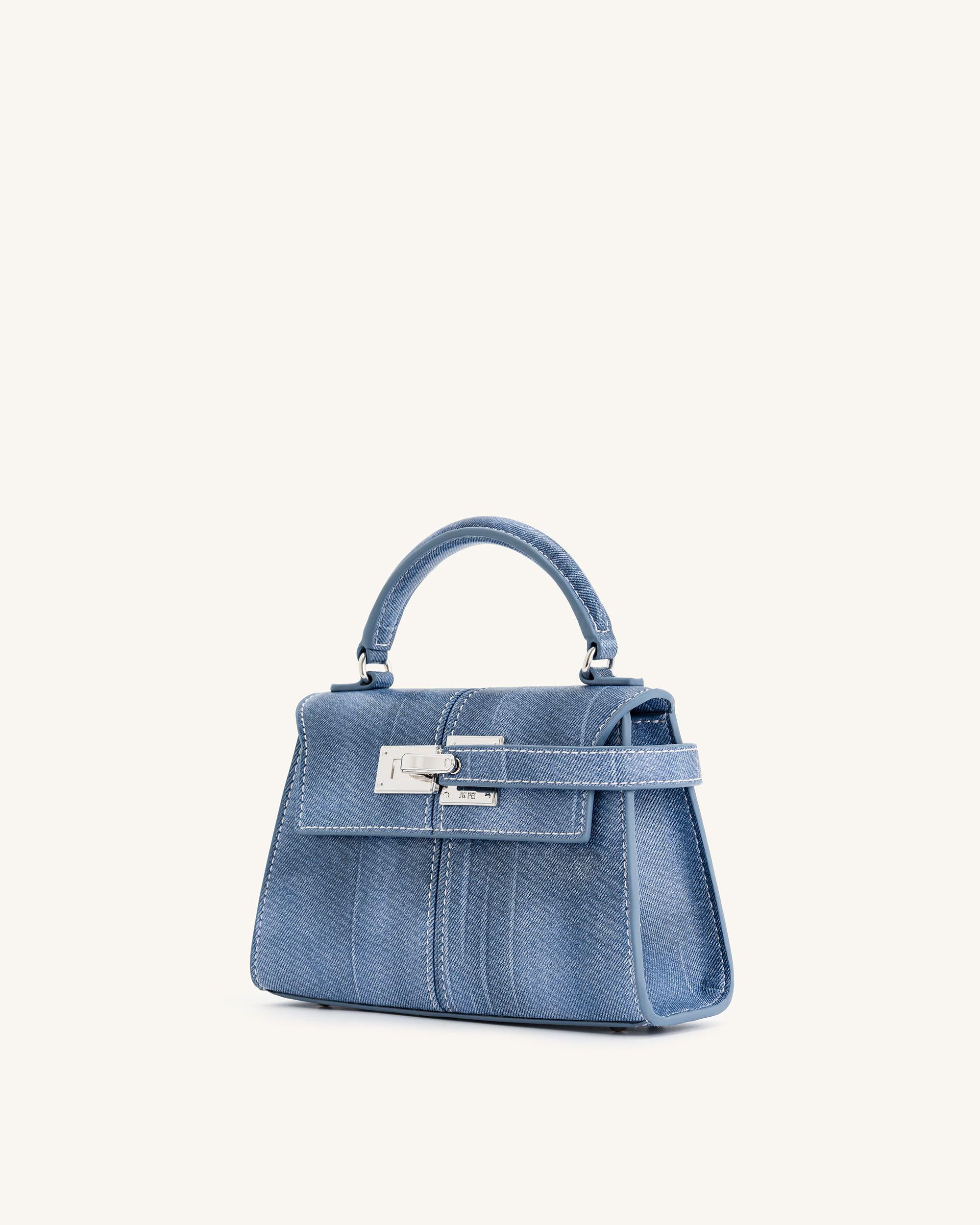 Blue sales mini handbag