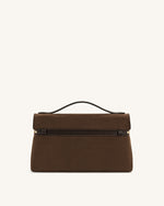 Thea Top Handle Bag - Mocha Brown