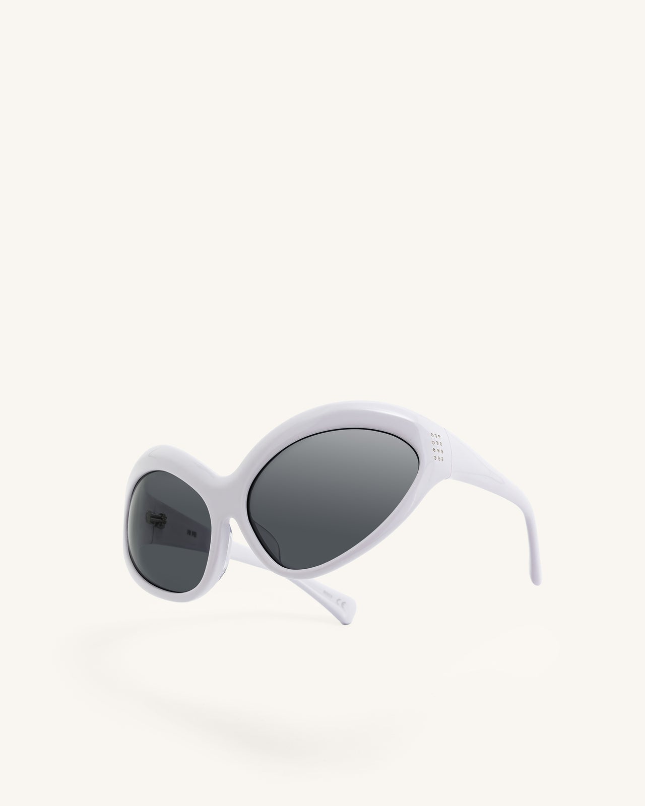 Quorra Cateye Sunglasses - White