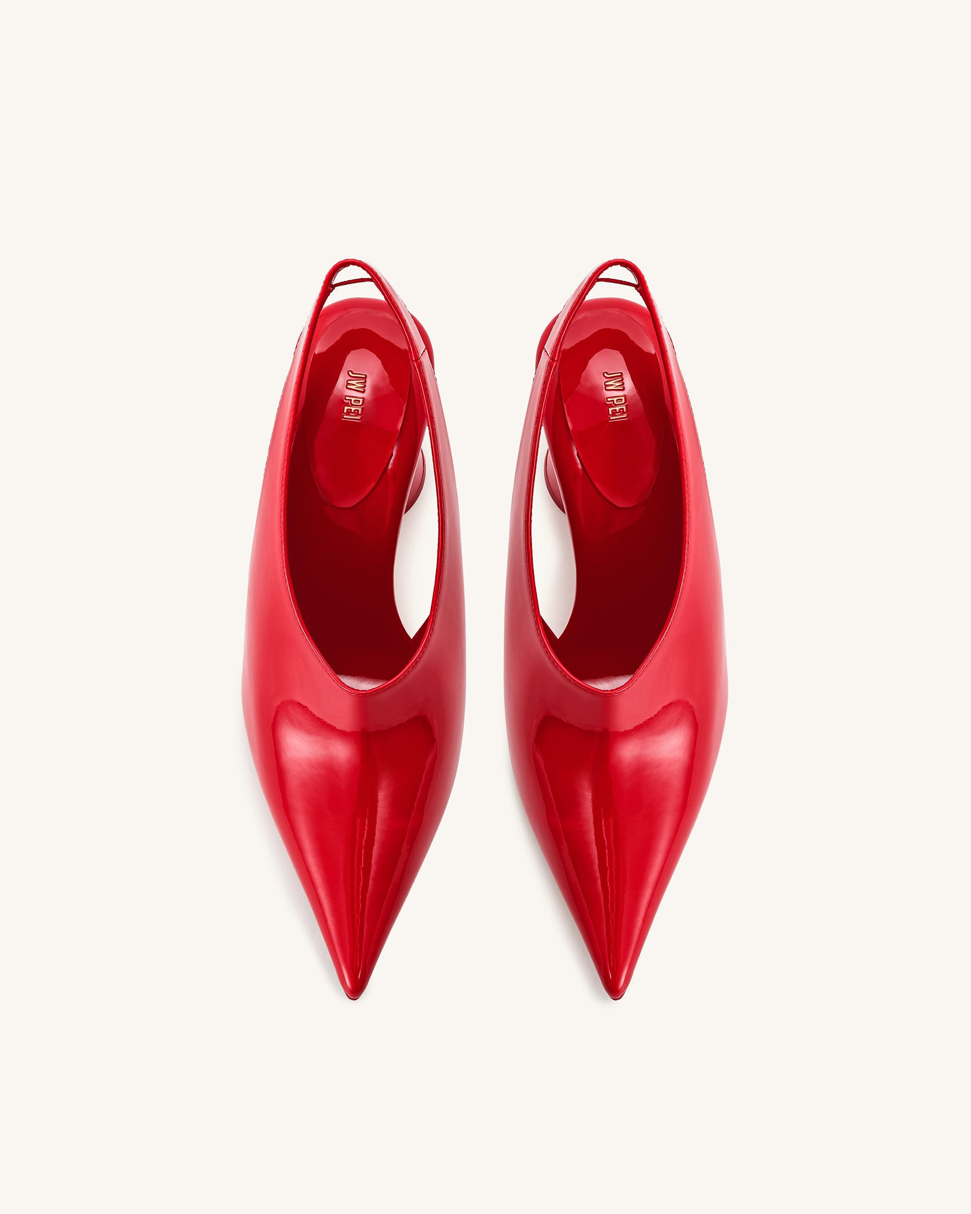 Vivovr High Heel Pumps - Red