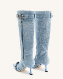 Nico Denim Boot - Blue