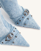 Nico Denim Boot - Blue