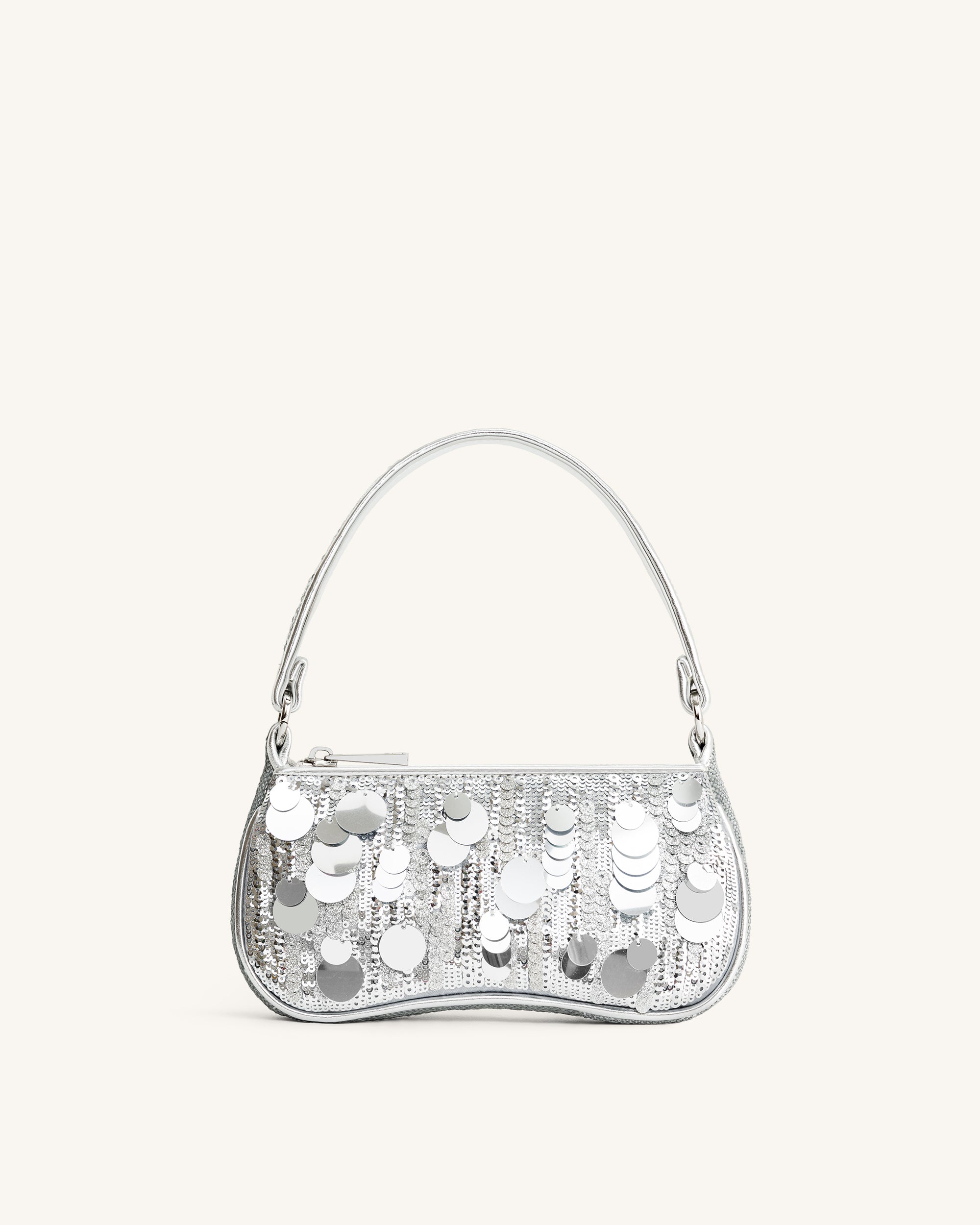 Designer Envelope Bag & Purses - Silver Chain - Friday By JW PEI
