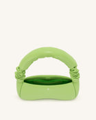 Alison Soft Volume Shoulder Bag - Lime Green