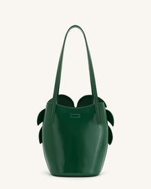 Cecelia Leaf Shape Shoulder Bag - Green