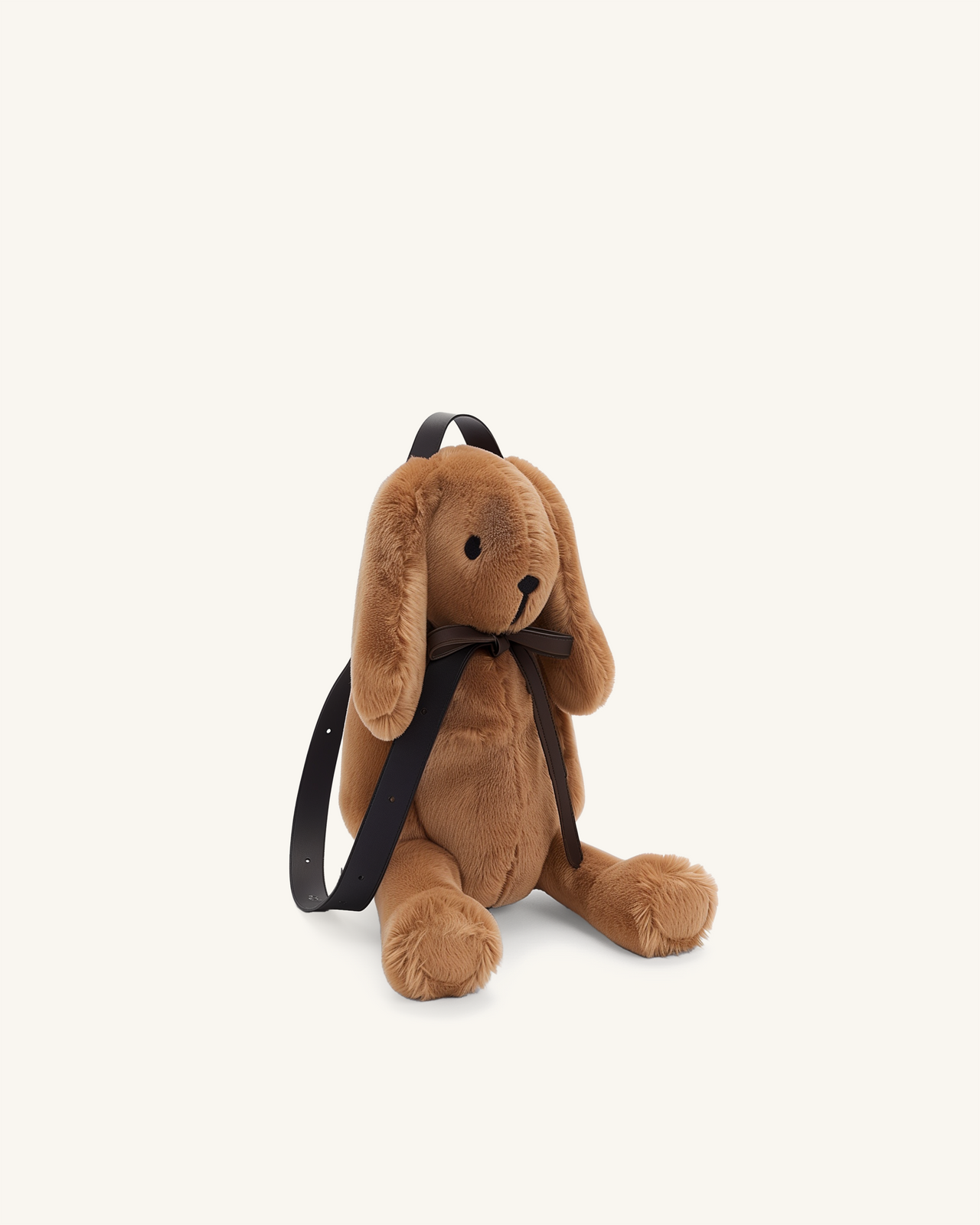 Sofia Plush Bunny Bag - Brown