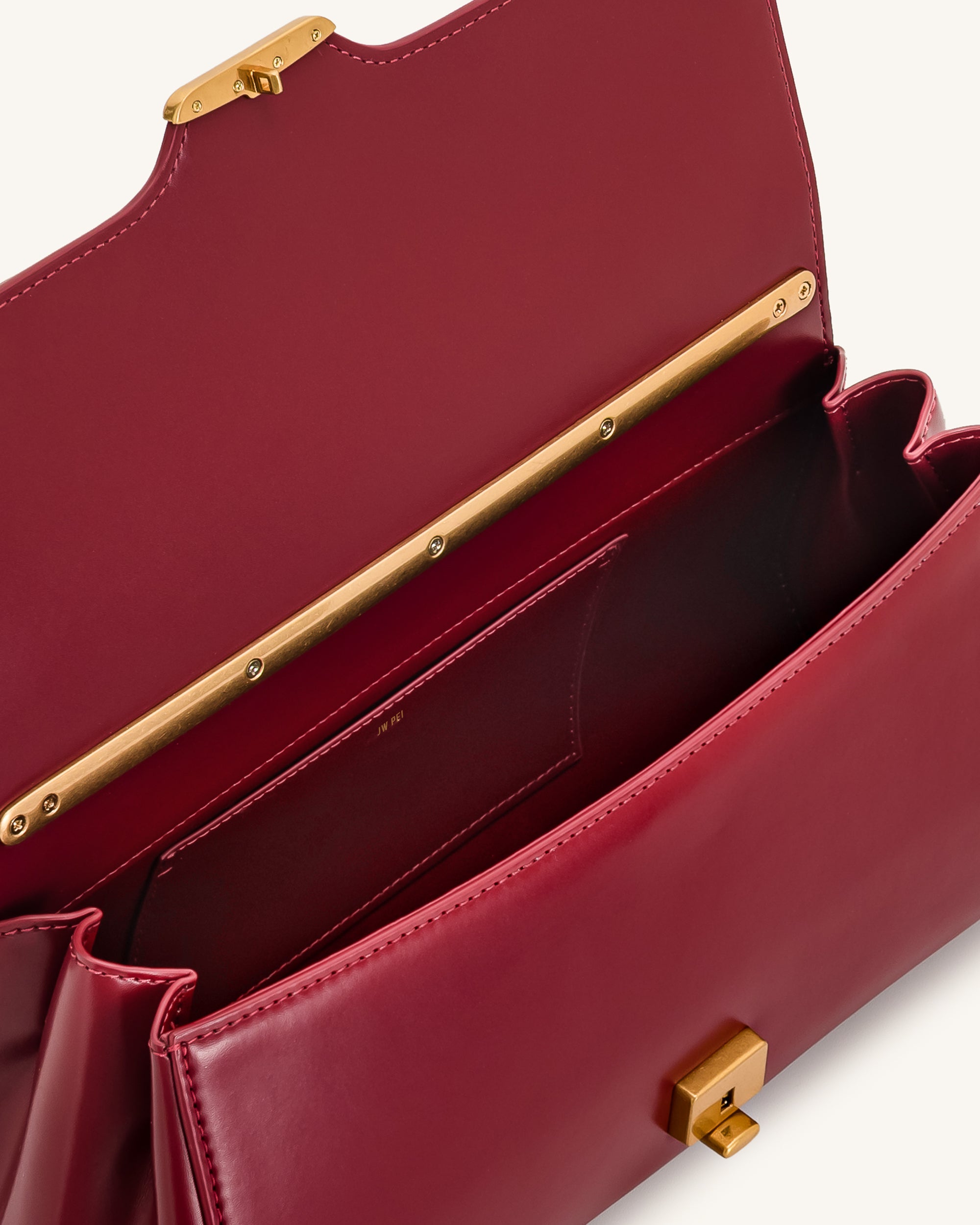 Eloise Shoulder Bag - Burgundy