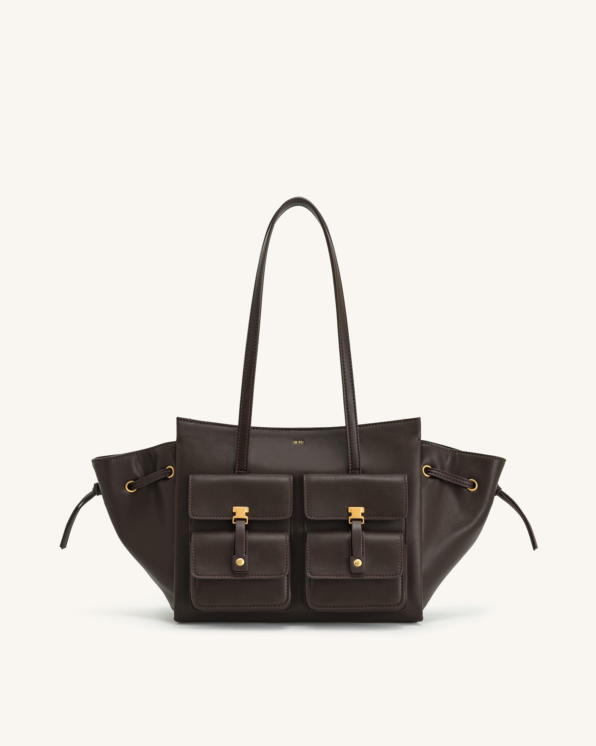 Linda Tote Bag - Dark Brown