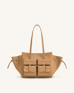 Linda Tote Bag - Latte Color