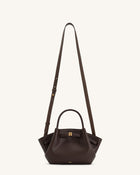 Hana Mini Tote Bag - Dark Brown