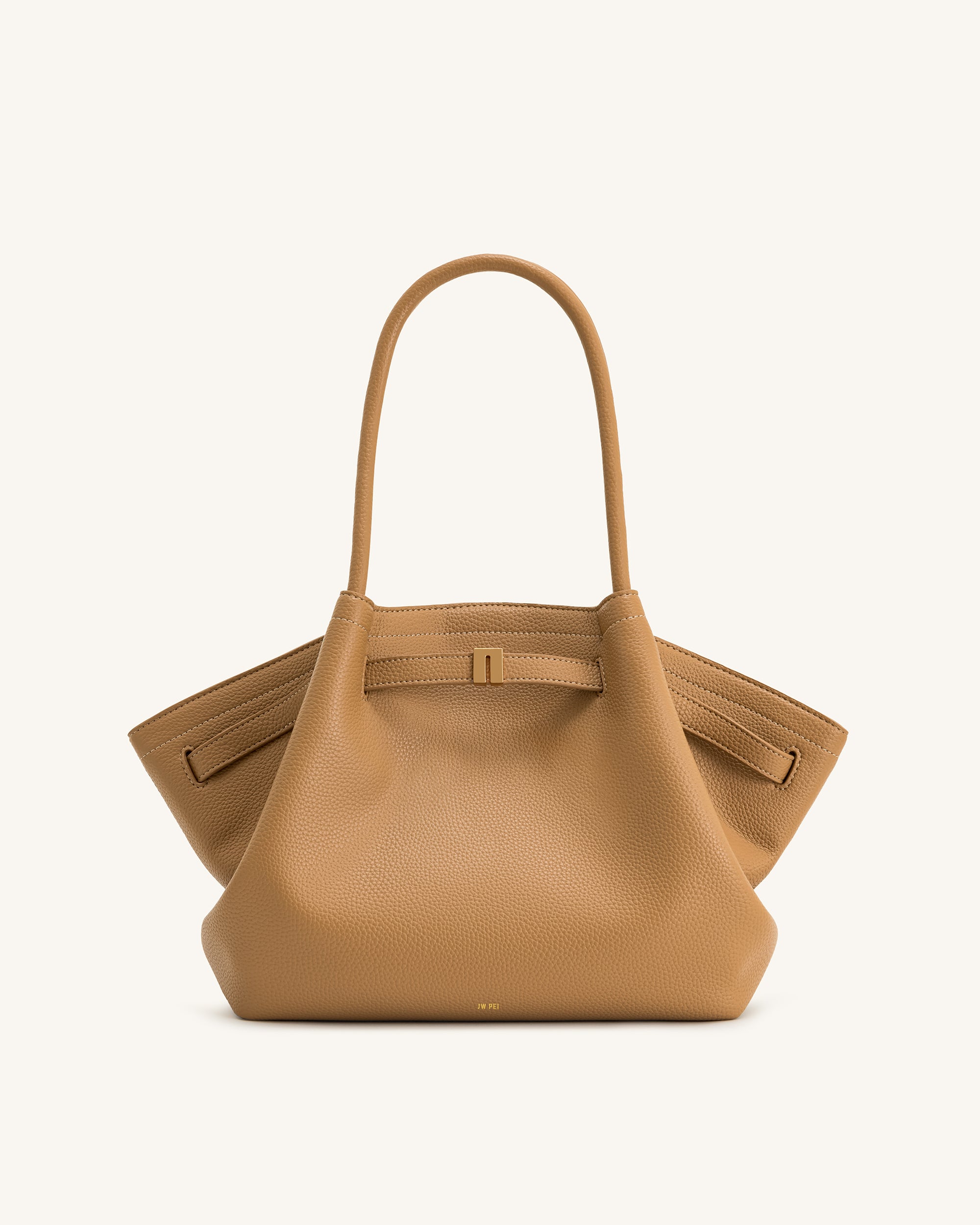 Hana Medium Tote Bag - Latte Color