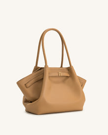 Hana Medium Tote Bag - Latte Color