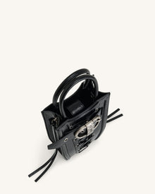 FEI Crushed Straps Phone Bag - Black