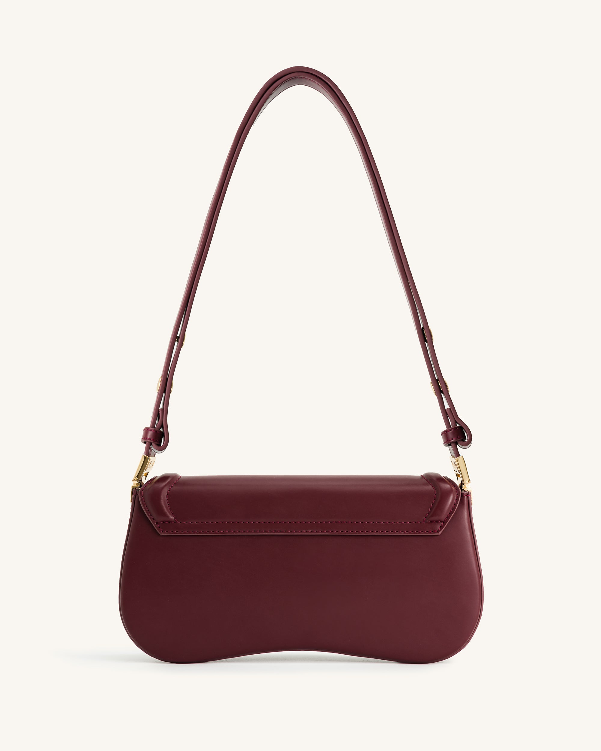 Burgundy shoulder bag on sale