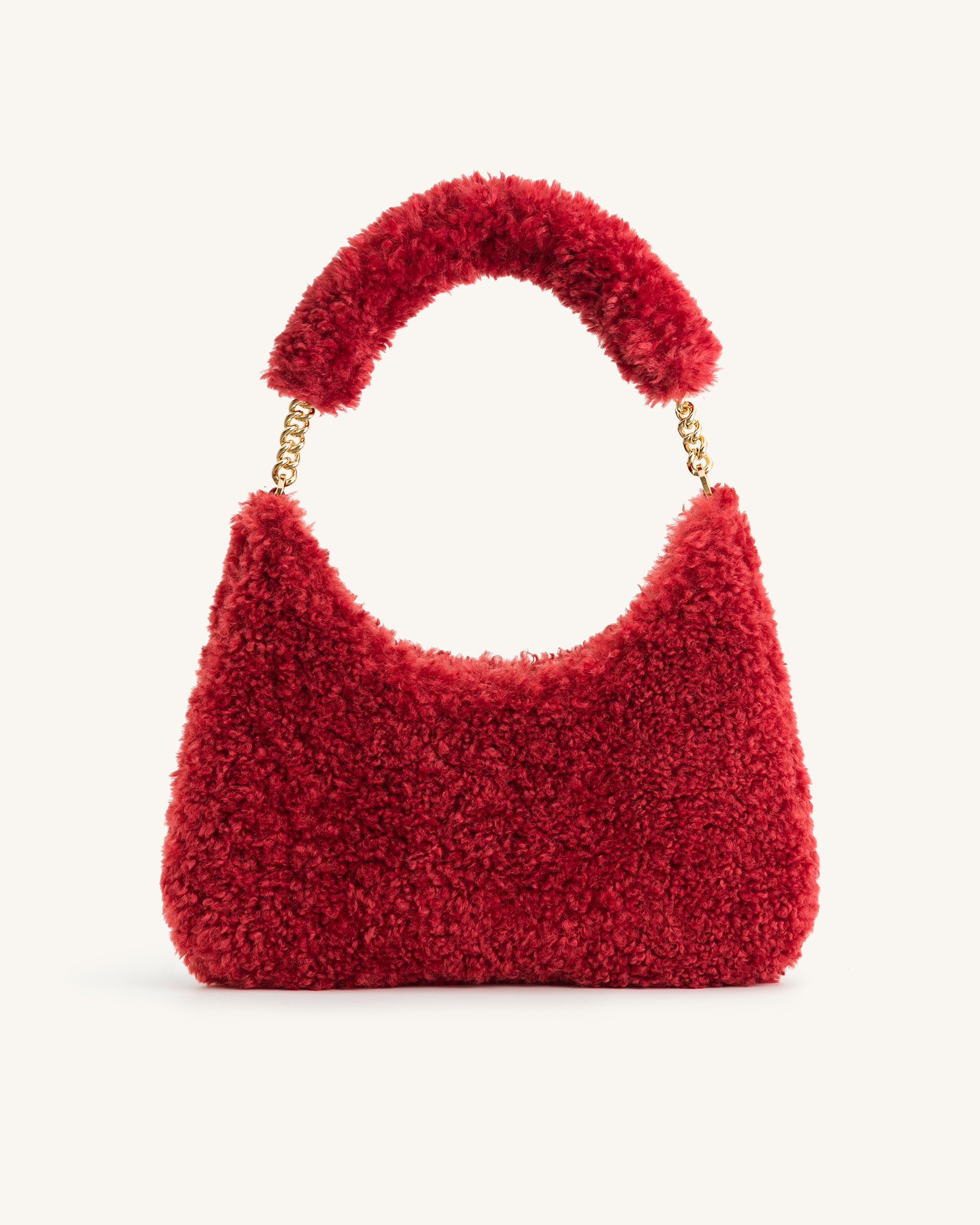 Faux fur clearance shoulder bag