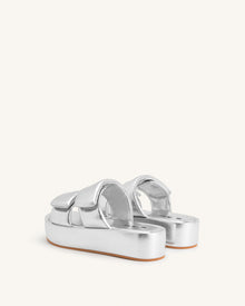 Lexi Metallic Sandal - Silver