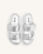 Lexi Metallic Sandal - Silver