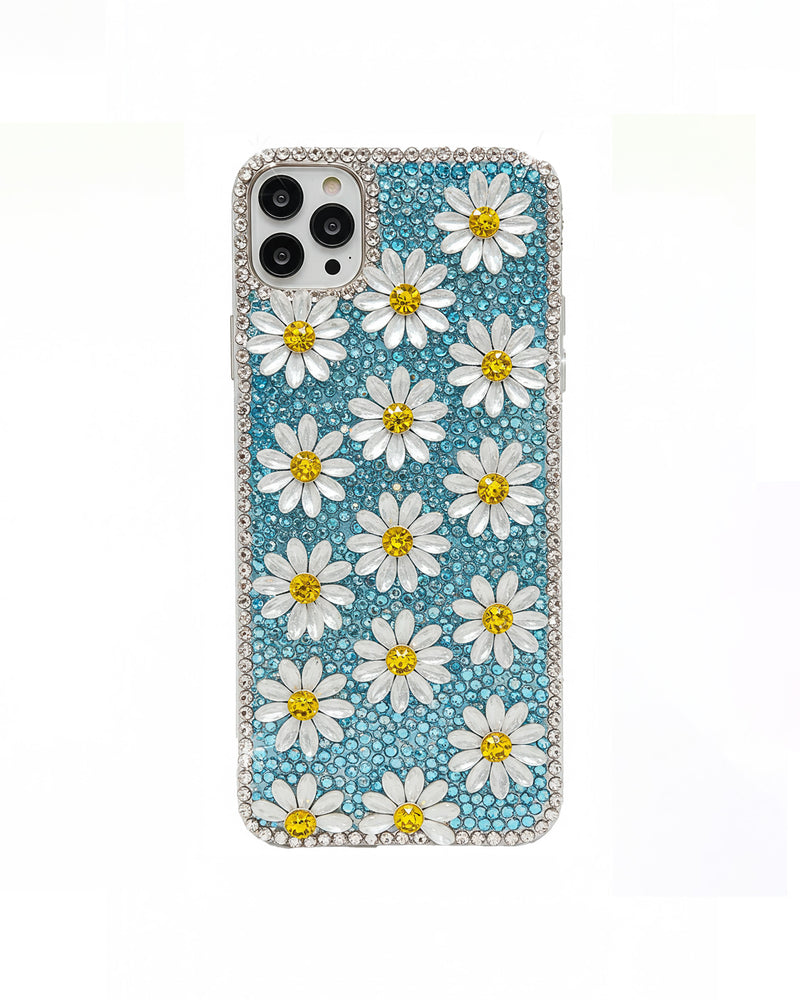 Daisy Phone Case - Blue Multicolor