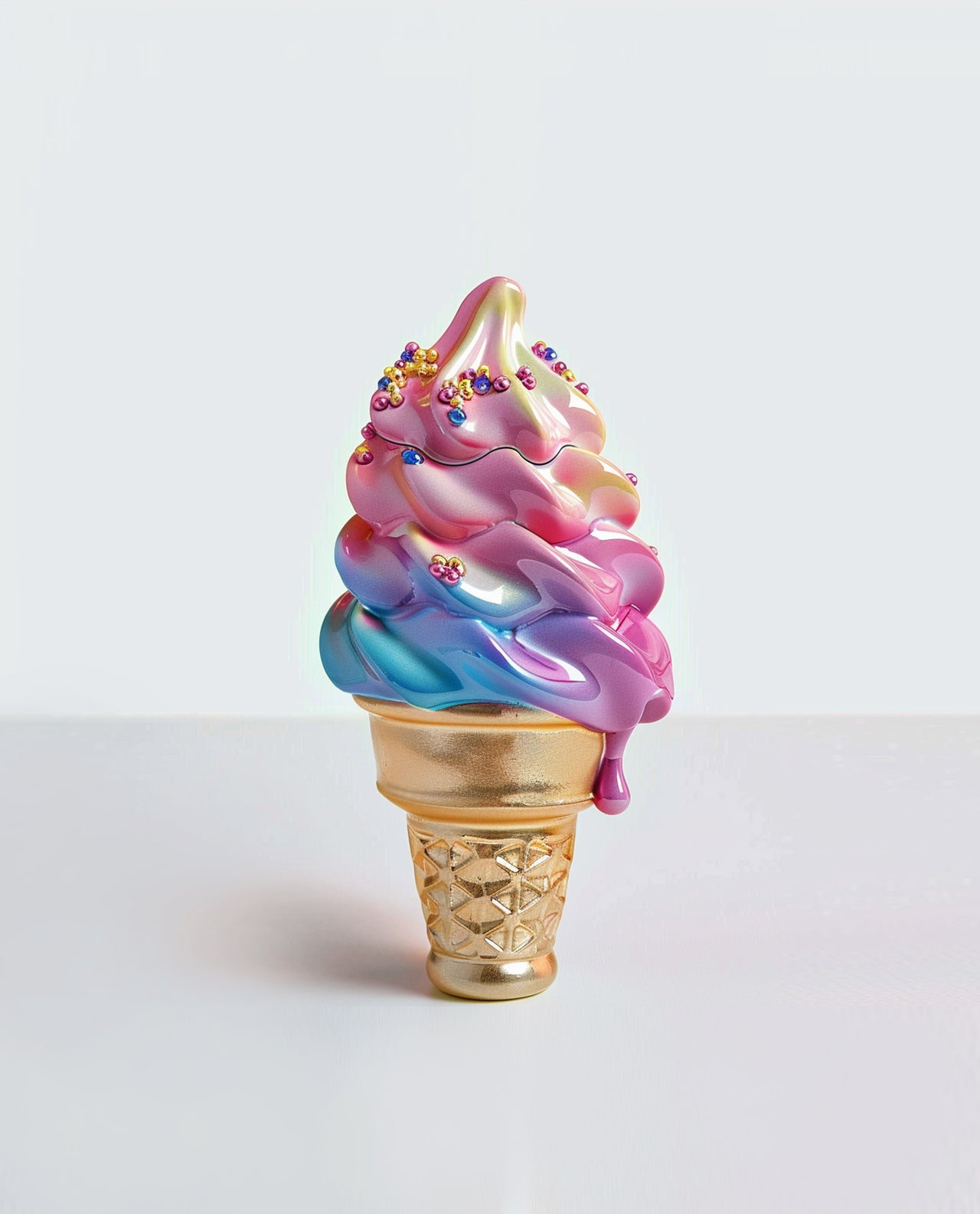 Elena Ice Cream Cone Clutch - Multicolor