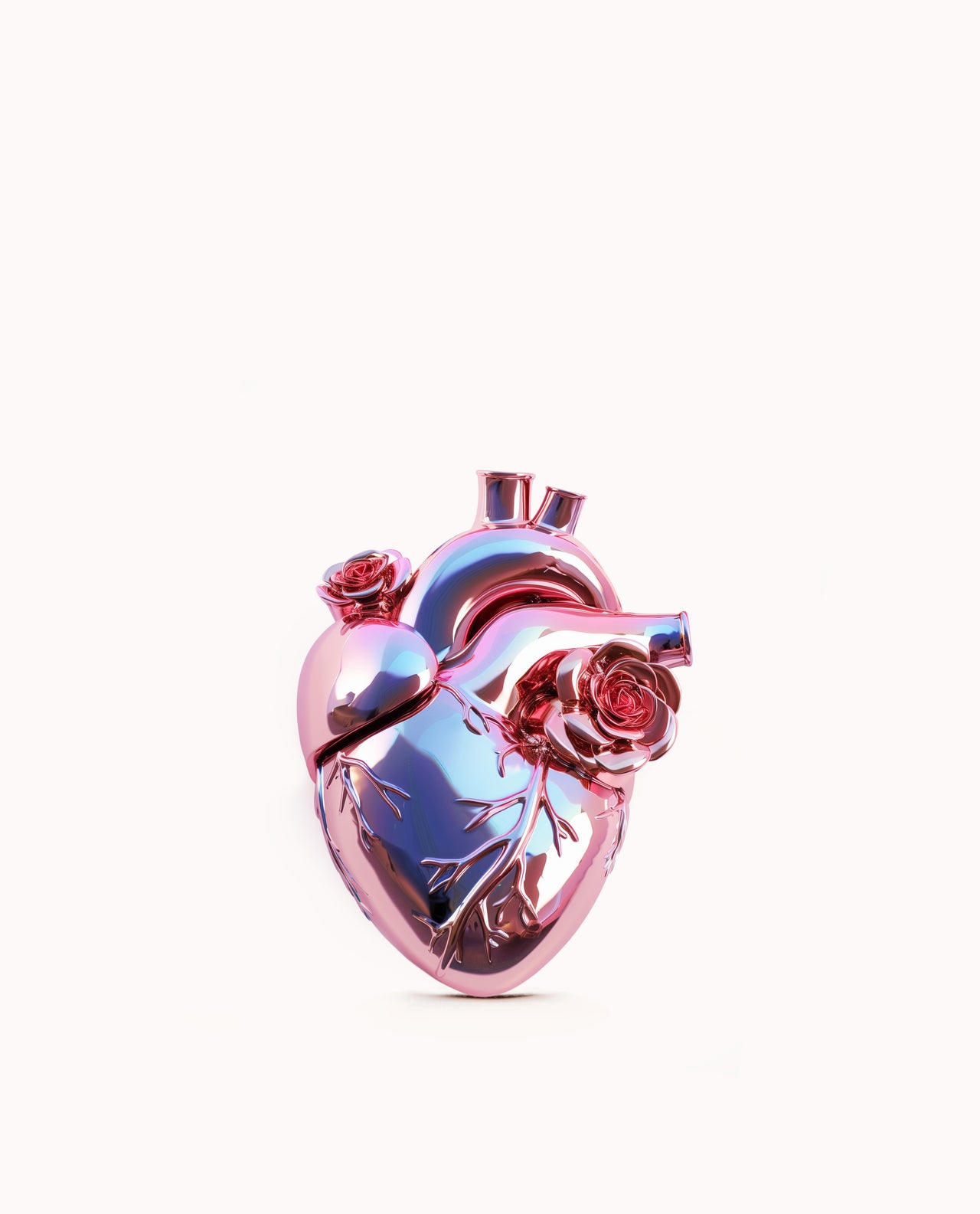 Kennedy Heart with Roses Clutch - Multicolor