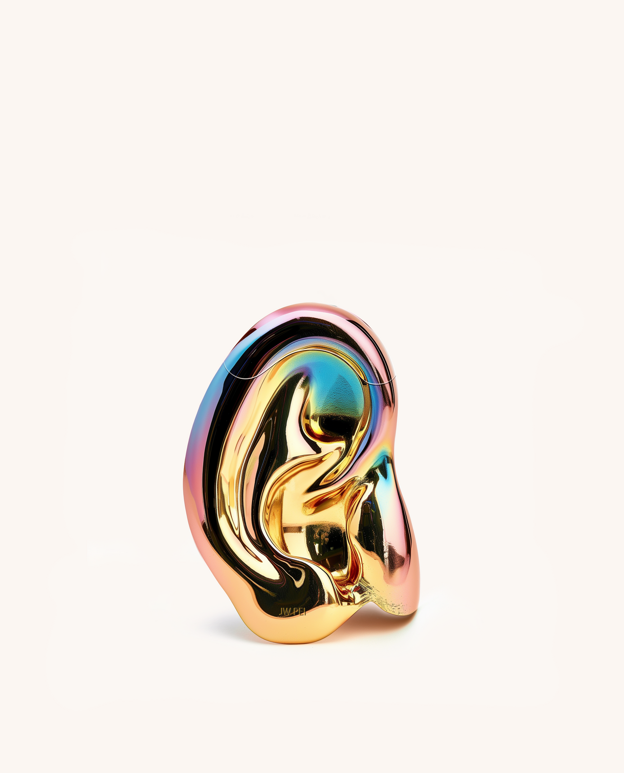 Addison Iridescent Ear Clutch - Multicolor