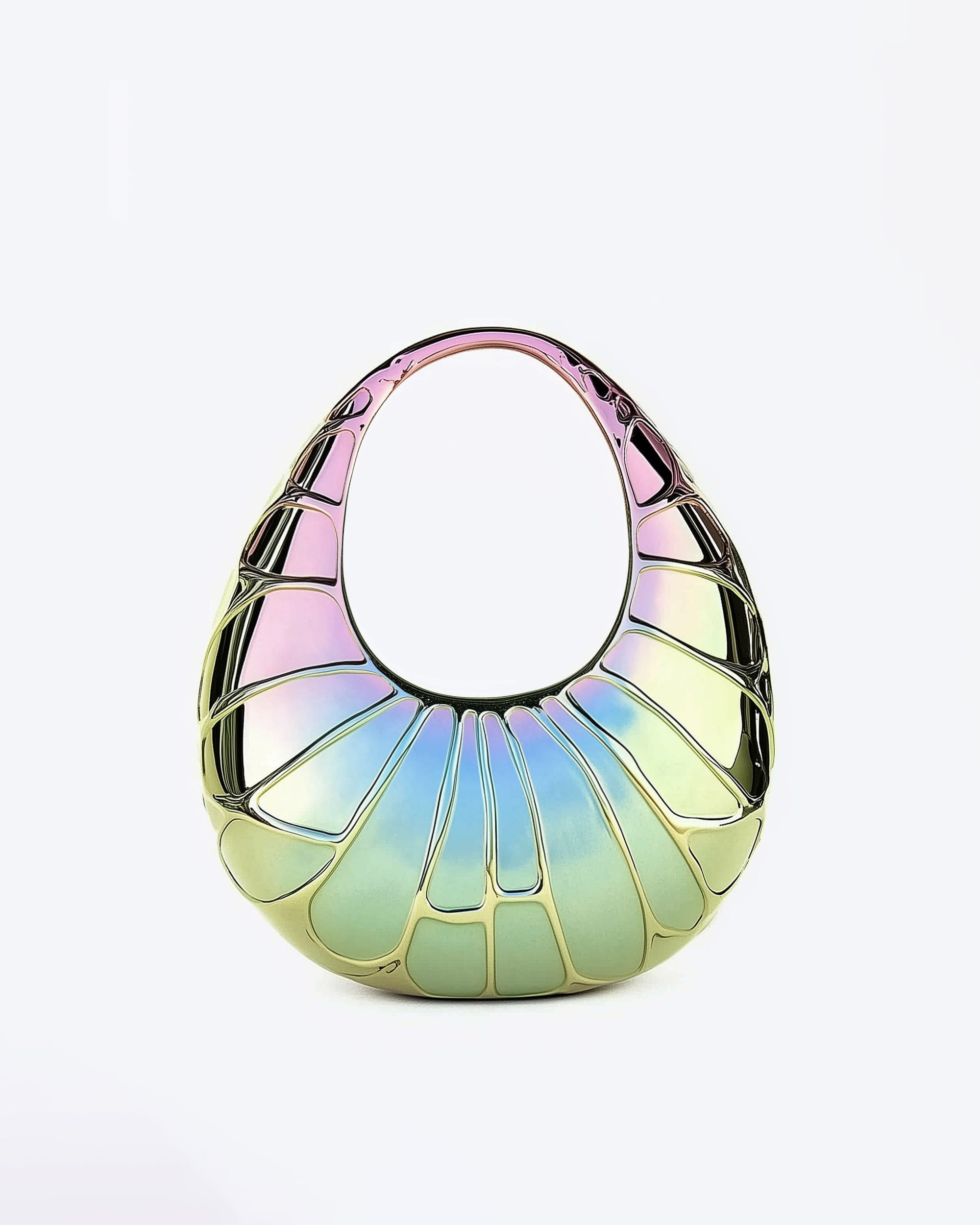 Eva Leaf Vein Hobo Bag - Multicolor