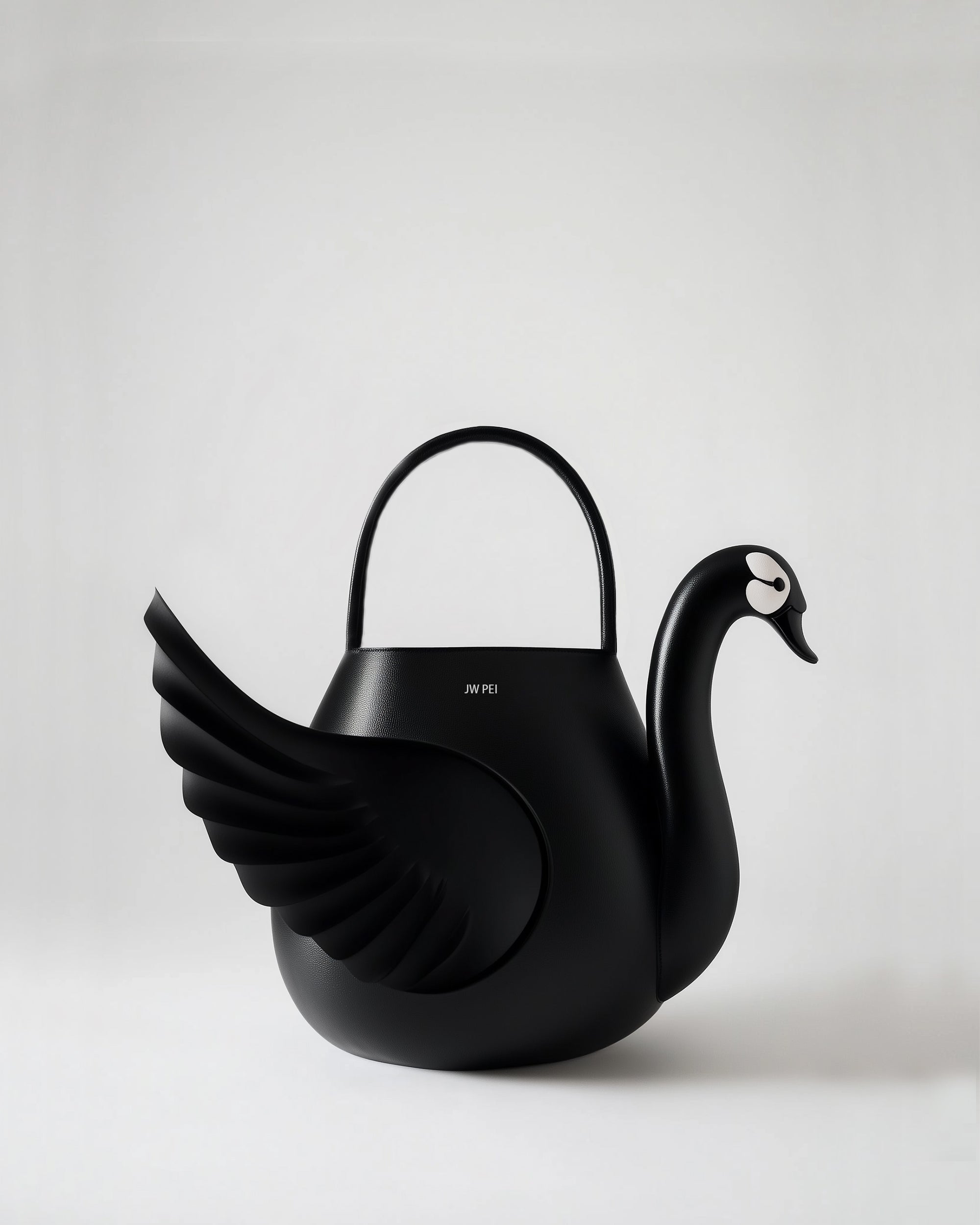 Aaliyah Swan Bag - Black