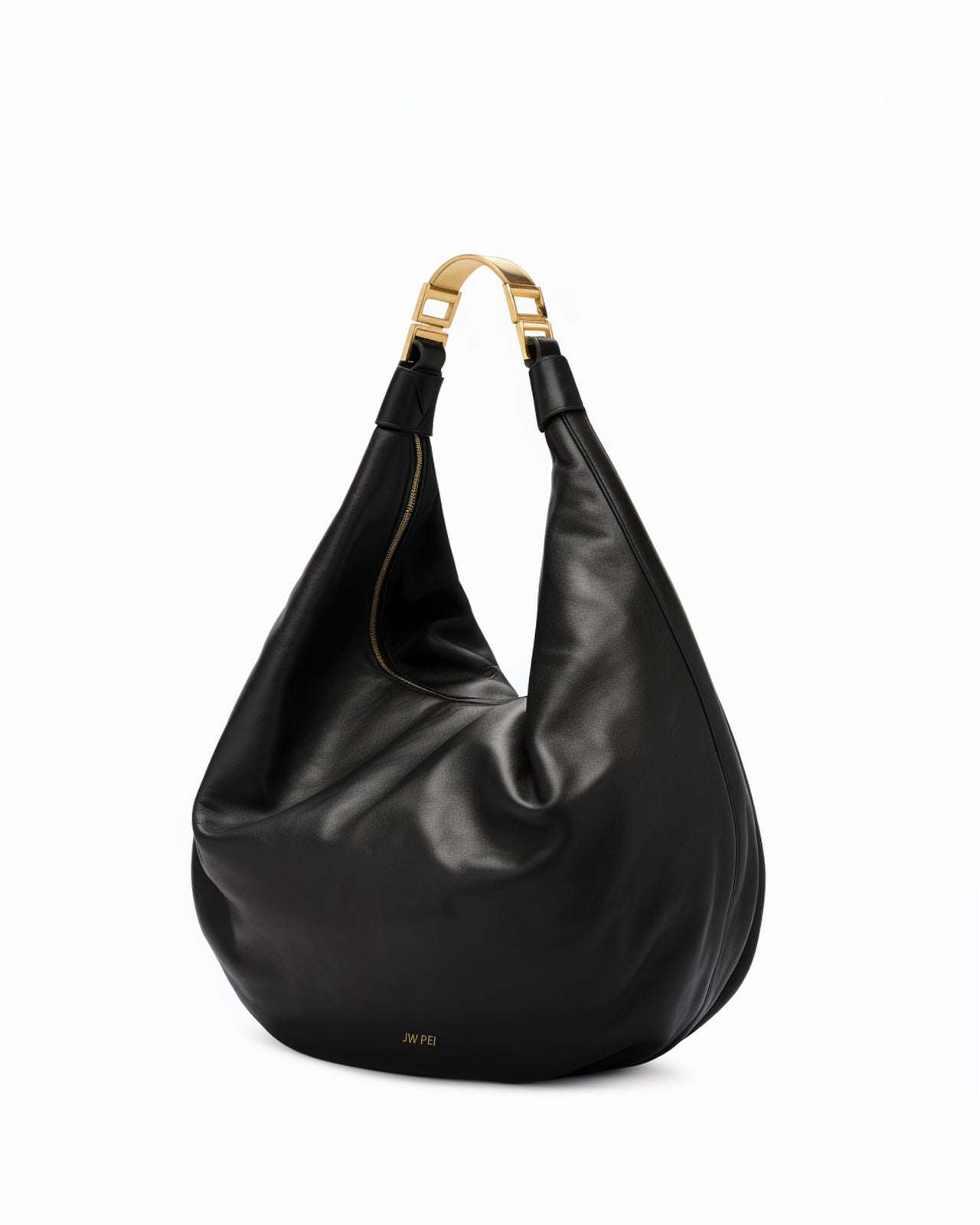 Sofia Slouchy Hobo Bag - Black