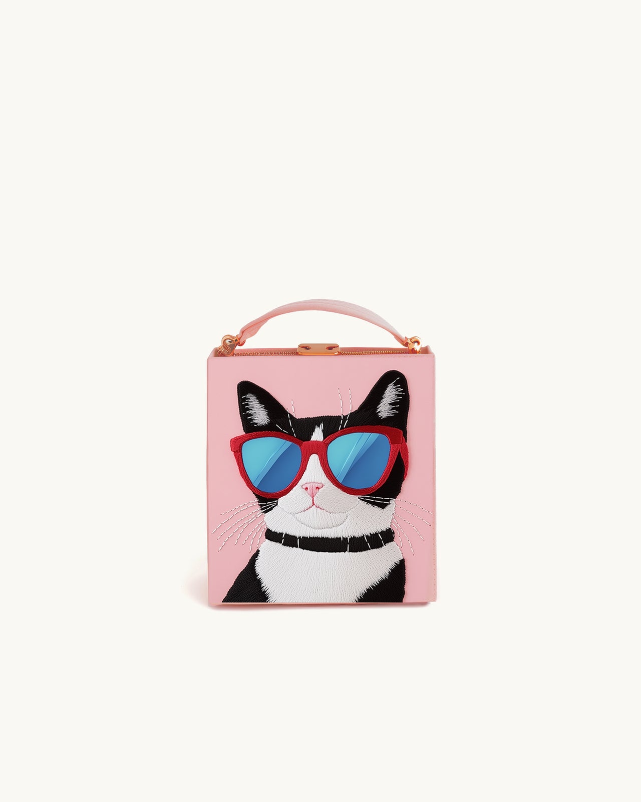 Samantha Cool Cat Box Bag - Multicolor