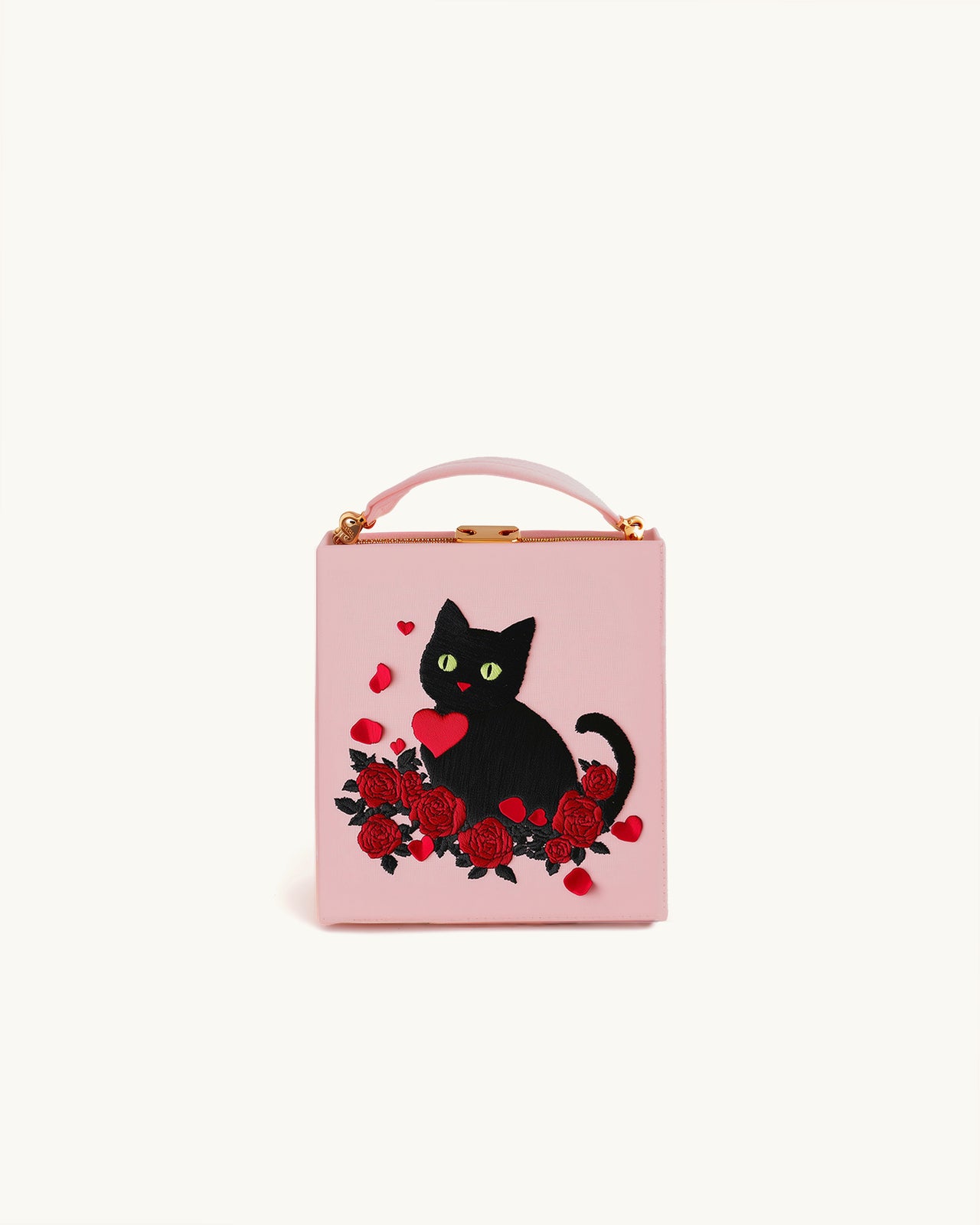 Eloise Cat Box Clutch - Multicolor