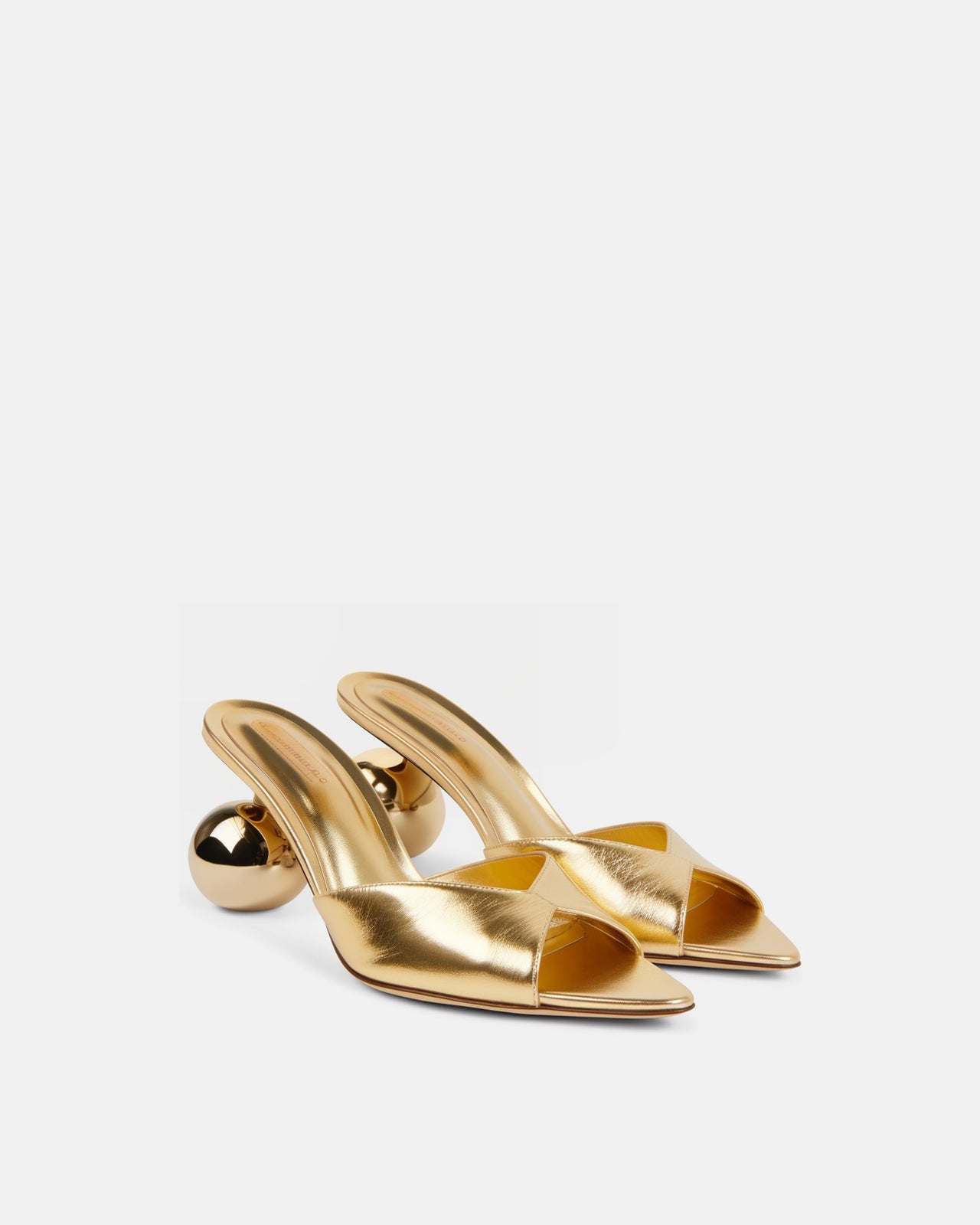 Ellie Sphere Heels - Gold