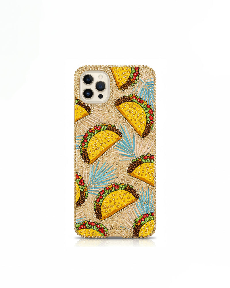 Taco Fiesta Phone Case - Multicolor Beige