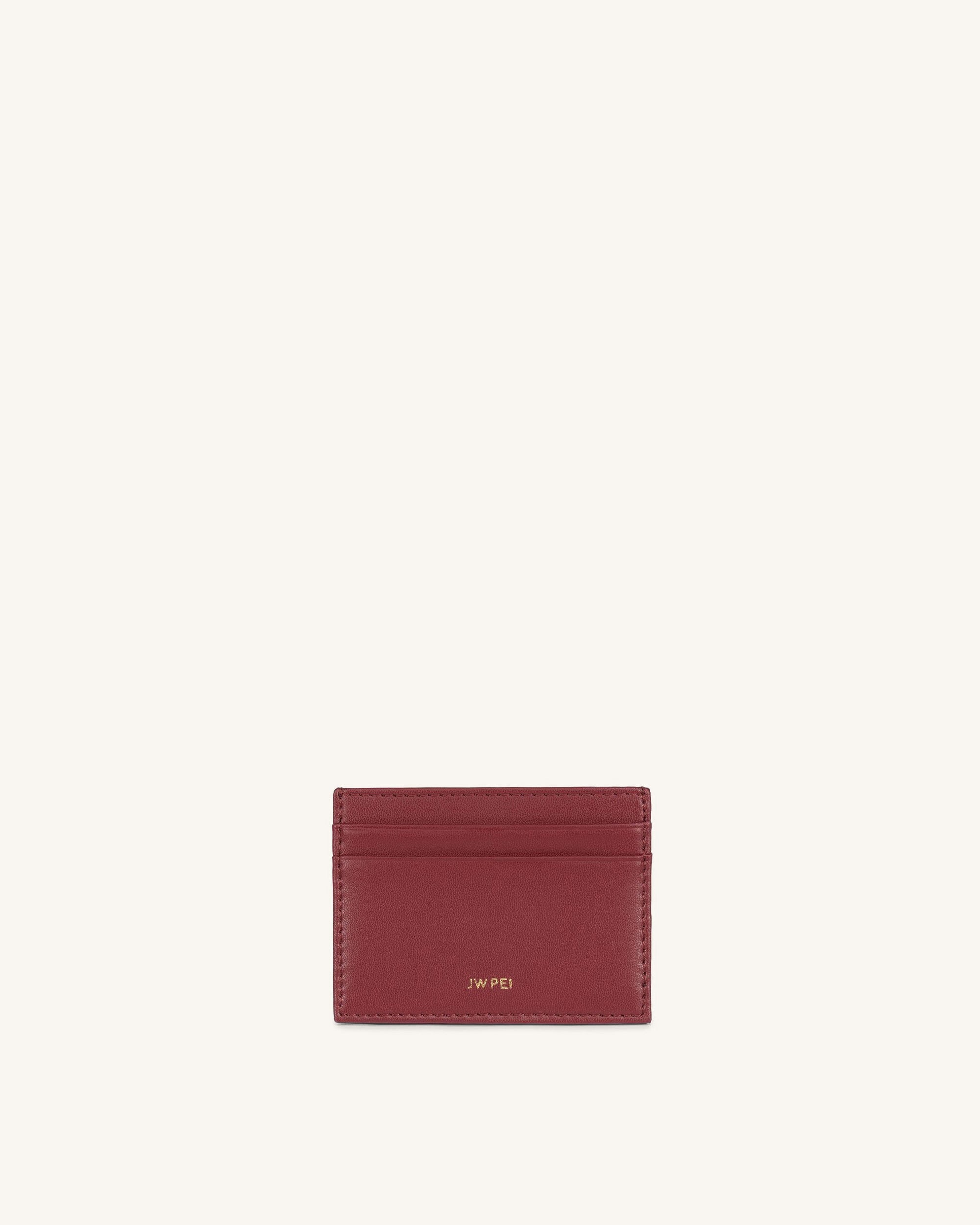 The Card Holder - Claret