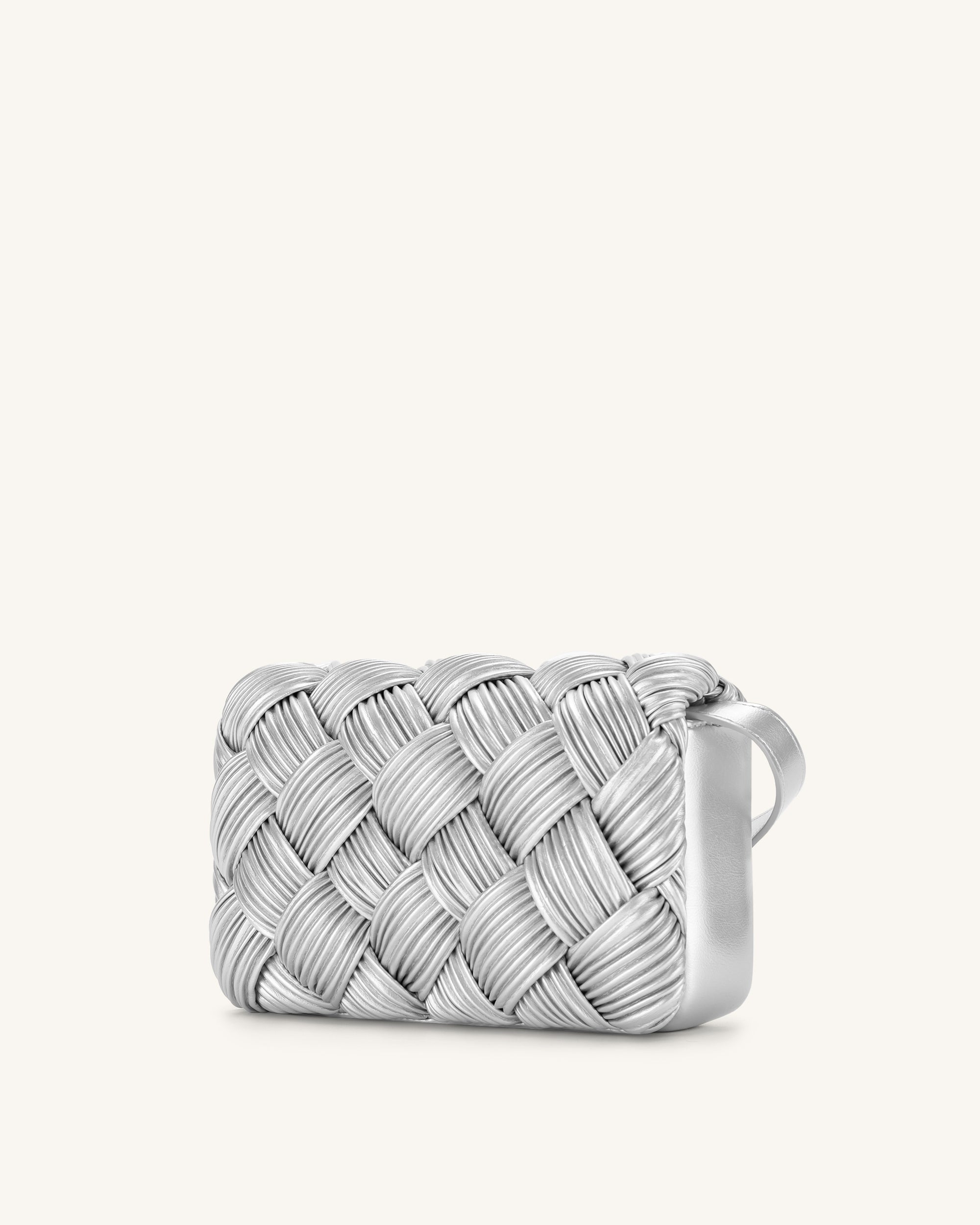 Maze Crossbody Bag - Silver - JW PEI