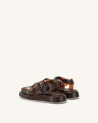 Piper Platform Sandal - Coffee