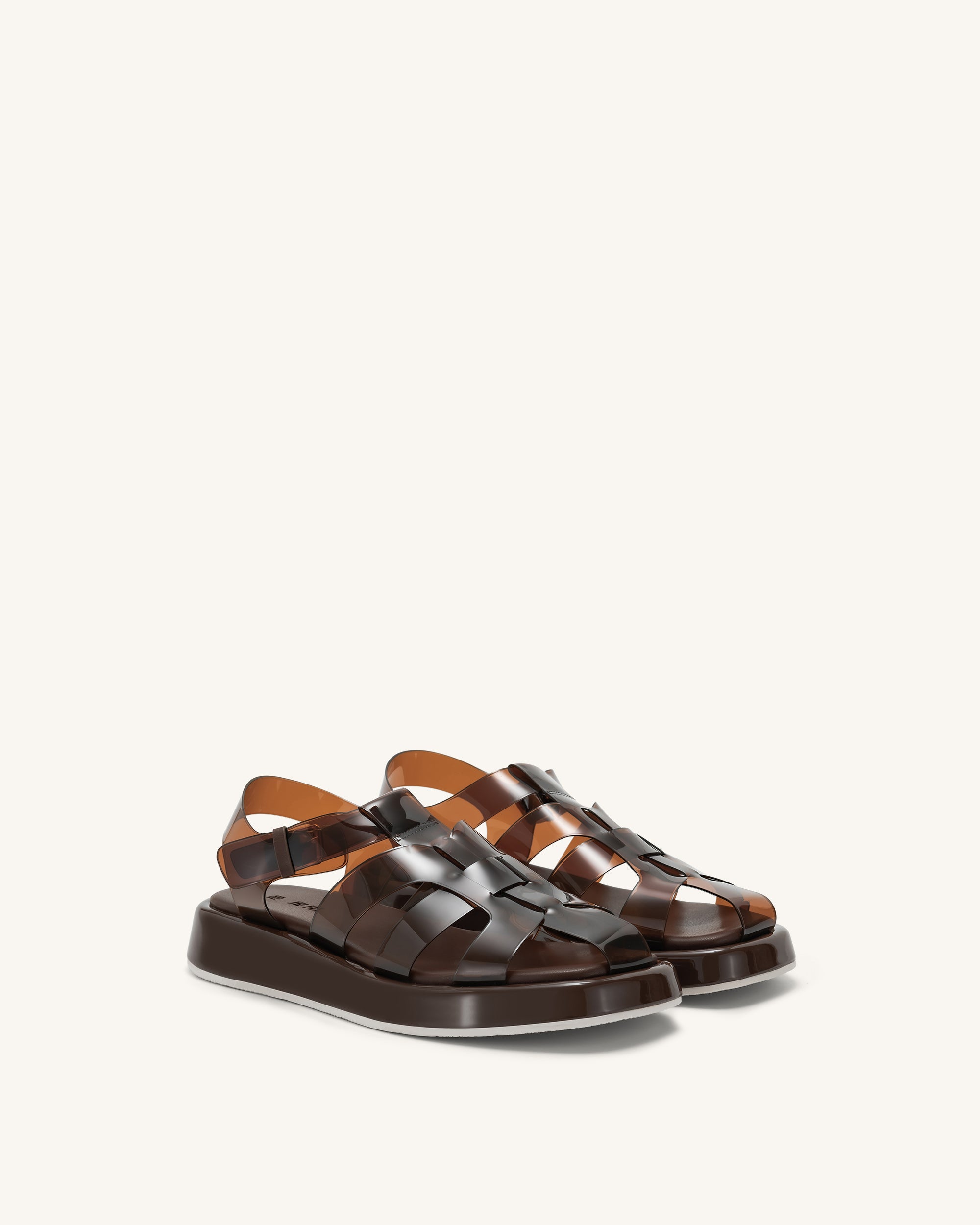 Piper Platform Sandal - Coffee