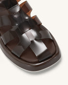 Piper Platform Sandal - Coffee