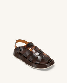 Piper Platform Sandal - Coffee