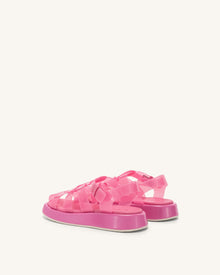 Piper Platform Sandal - Pink