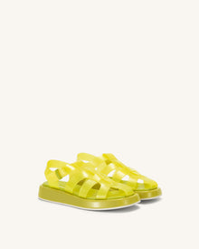 Piper Platform Sandal - Yellow