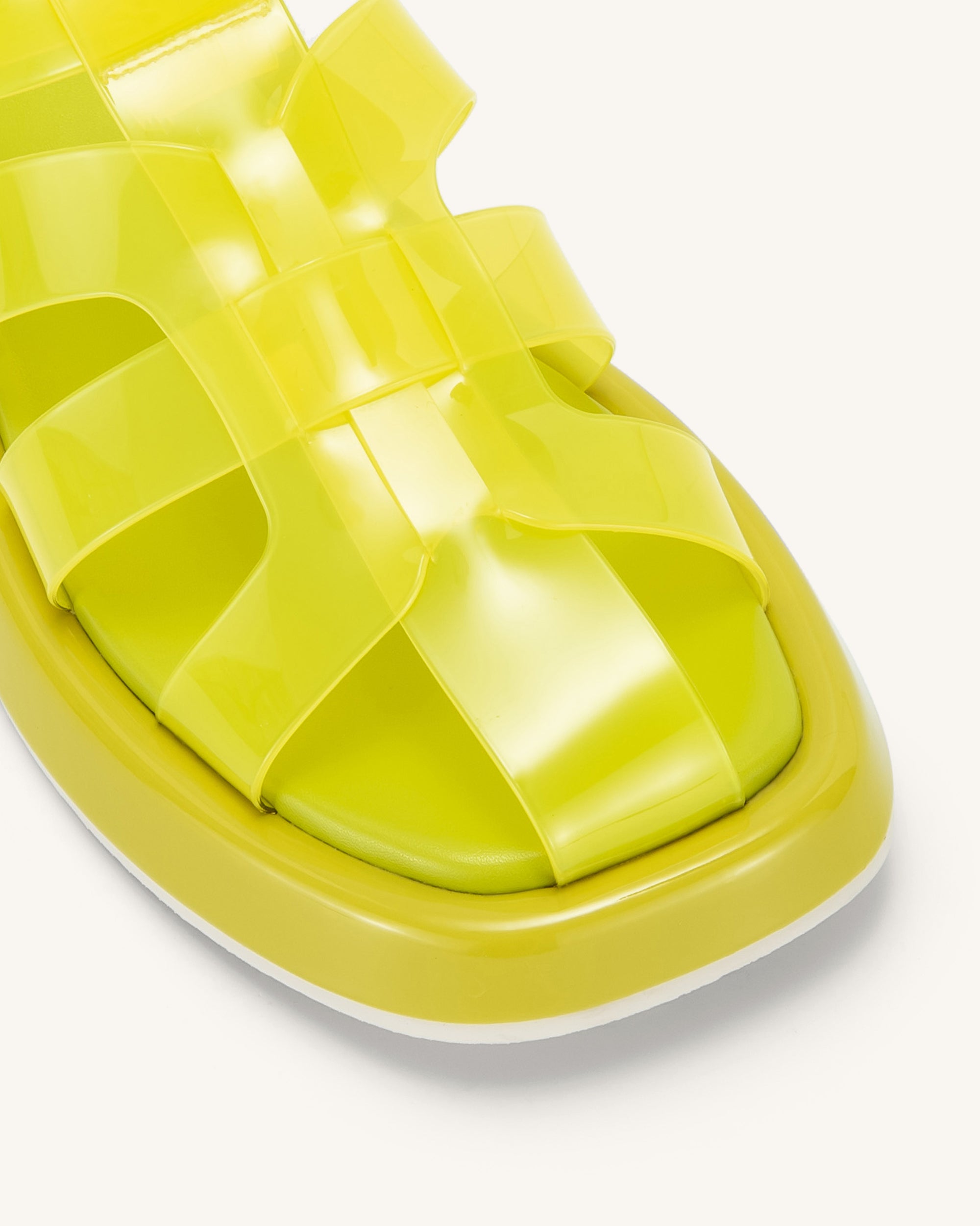 Piper Platform Sandal - Yellow